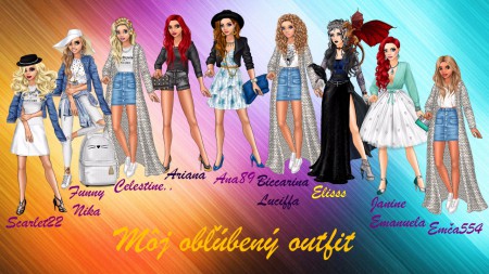 Môj obľúbený outfit (1.miesto - Ana89; 2. miesto - Janine Emanuela; 3.miesto - Funny Nika)